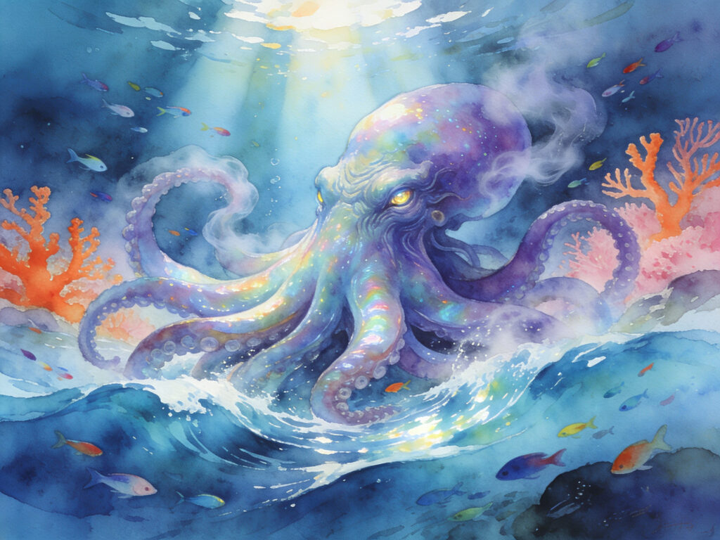 Akkorokamui, Japan's Giant Cephalopod Spirit